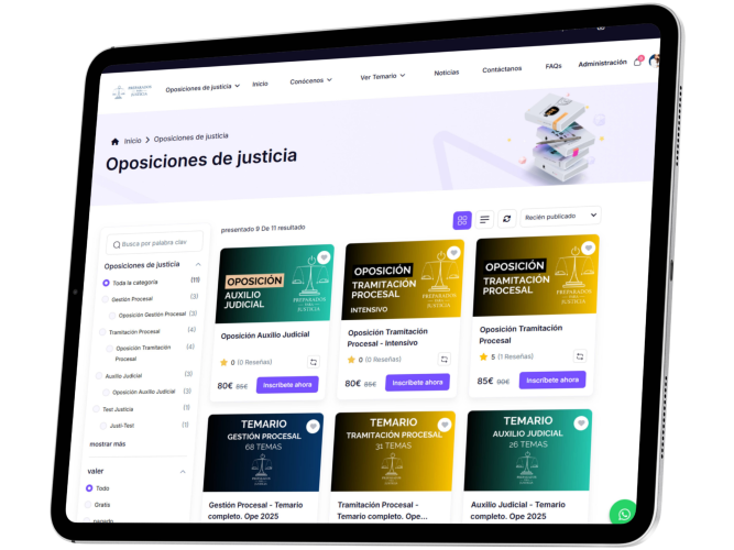 Mockup ejemplo cursos academia online - Tucampuslisto.com